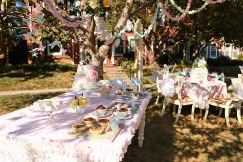 скатерть для праздника бабочек